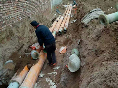 玻璃鋼夾砂管安裝