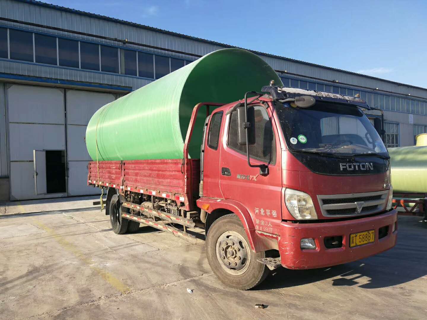 玻璃鋼管運(yùn)輸